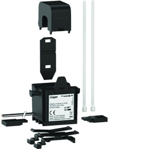 Transformateur de Courant Ouvrant SC1 18mm 200/5A 0.6VA Classe 1 - HAGER SRR02005A 