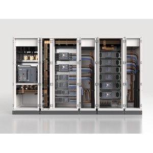 Montant fonctionnel arrier, quadro.evo H400 - HAGER UC400BU 