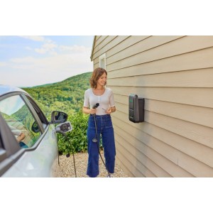 witty one borne de recharge IP55 1x11kW 3P T2+TIC+RFID+APP Buetooth+Opt sol. - HAGER XVR111STI 