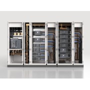 Porte partielle vitrée, quadro.evo 800x400 - HAGER FN8040PGW 