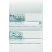 Tableau électrique gamma+ 13, pré-équipé 2 rangées, 13 M, Quickfix - HAGER GDM213A 