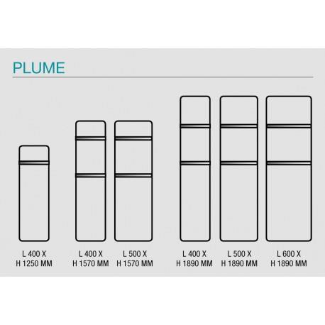 Sèche-serviette ACOVA PLUME électrique TGP-TGPA GF