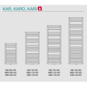 Sèche-serviette eau chaude ACOVA KADRANE SPA 332W - KAR-080-045