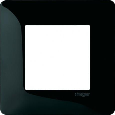 Essensya Plaque 1 poste Blanc HAGER WE401