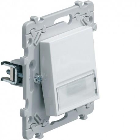 Ess. Poussoir P-E 1O+1F HAGER WE025