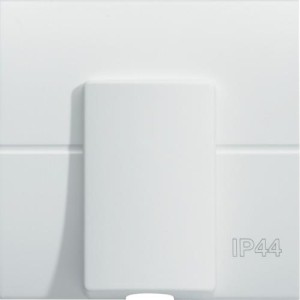 Sortie de câble étanche blanc HAGER WE154