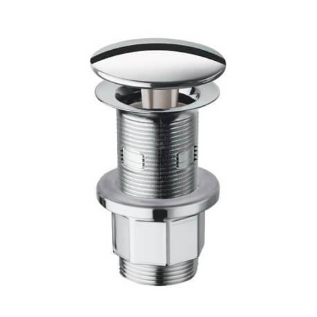 Bonde ABS pour lavabo écoulement libre Chromé CRISTINA ONDYNA WF43451