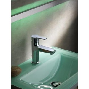 Bonde ABS pour lavabo écoulement libre Chromé CRISTINA ONDYNA WF43451