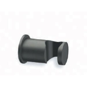 SUPPORT DOUCHETTE ROND MURAL NOIR LAITON  - CRISTINA ONDYNA PD44913