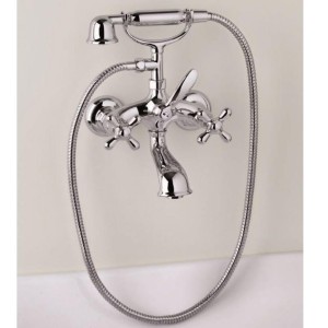 Mélangeur pour bain/douche IMPERO chromé sans colonnettes  - CRISTINA ONDYNA IM10051