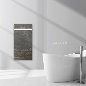 Barre sèche-serviette Inox pour radiateur VALDEROMA longeur 51cm profondeur 8cm - SS8050B