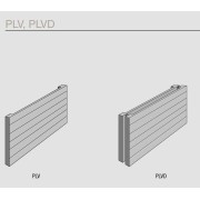 Radiateur chauffage central ACOVA - PLANEA Horizontal simple 819W PLV-056-140