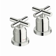 Bain/douche sur gorge thermostatique Chromé 3 sorties Executive - Cristina Ondyna XV14351