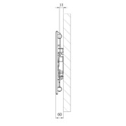 Radiateur electrique ACOVA ALTIMA vertical 1000W - inertie fluide - TMH-100-040/GF