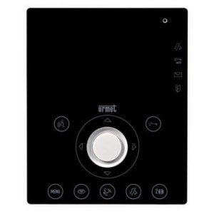 Facade noire pour aiko 1716/6 - URMET 1716/73