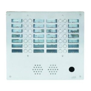 Plaque inox 24bp 4r ptt - URMET AX4024