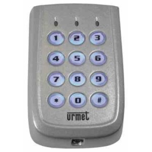 Clavier codé antivandale ZAMAK - URMET 141212