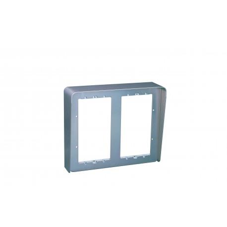 Boitier visiere saillie 2x2 modules - URMET 1148/324