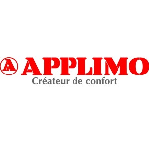 Jeu de 2 pieds de soutien "cloison fragile" APPLIMO pour radiateur Anthracite - 0052051HS