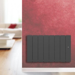 Radiateur Fonte PEGASE Smart ECOControl 750W Bas GRIS - APPLIMO 0011952SEHS