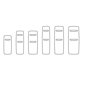 Sèche-serviette ACOVA - NUAGE électrique 1000W TGN-180-070/GF