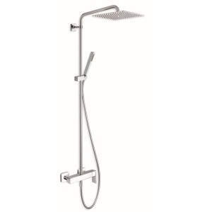 COLONNE DE DOUCHE QUADRI S MITIGEUR CHROME  - CRISTINA ONDYNA QS40951