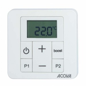 Sèche-serviette Soufflant ACOVA - REGATE + AIR électrique 2000W (1000W+1000W) TSX100-050IFS