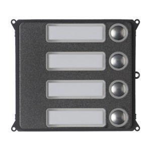 MTMF4PVR - Façade pour module appels avec 4 boutons, version VR CAME 60020680