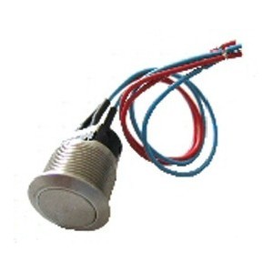 Bouton seul inox no/nf ø 19mm - URMET O/31