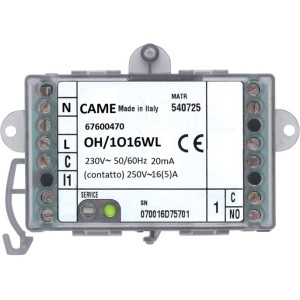 OH/1O16WL Module 1 sortie numérique radi CAME 67600470