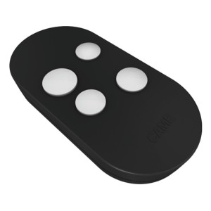 TOPD4RKS Transmetteur quadricanal double fréquence rolling code noir CAME 806TS-0122