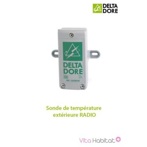 Sonde de température extérieure RADIO - DeltaDore 6300036