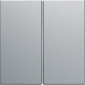 Enjo inter à tirage titane - APPAREILLAGE MURAL GALLERY HAGER WXD005T