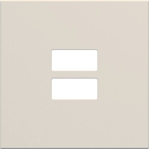 Enjo chargeur USB dune - APPAREILLAGE MURAL GALLERY HAGER WXD112D