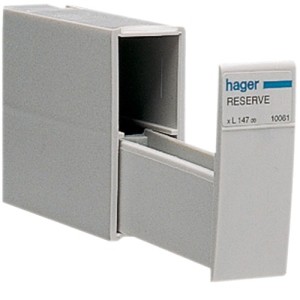 Boîtier réserve cart.fusible -   HAGER L14700