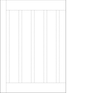 Jeu de 10 feuilles rep. Gamma - COFFRET DISTRIBUTION  HAGER GZ31A