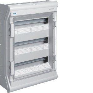 Vector IP55, 3 rangées, 54M - COFFRET DISTRIBUTION  HAGER VE318F