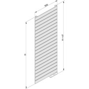 Sèche-serviette ACOVA - RÉGATE Status électrique  600W TPX-060-050