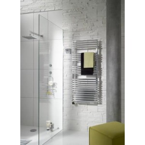 Sèche-serviette Soufflant ACOVA - CALA + AIR chromé électrique 1500W (500W+1000W) TLNO050-050IFS