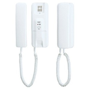 Kit interphone blanc type téléphone AT406 - Aiphone 100008