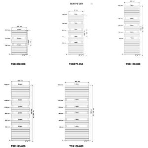 Sèche-serviette ACOVA REGATE électrique TSX