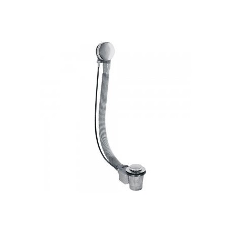 Vidage baignoire avec trop‑plein et valve automatique  Ø 43 mm - TRES 13453410