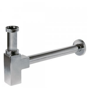 Siphon de lavabo apparent télescopique chromé  - TRES 13463420