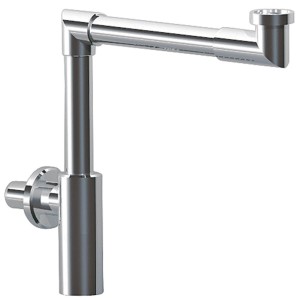 Siphon de lavabo apparent télescopique chromé - TRES 16110362