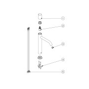 Mitigeur lavabo avec rallonge - TRES 26130701