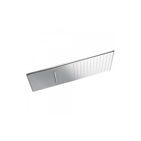 Douches murales acier inoxydable anticalcaire  2 types de jet (Pluie/Cascade). 280x550 mm. - TRES 29990301