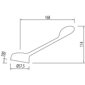 Manette Medicale (pour réf.: ECO‑TRES, MONOTRES 2000) - TRES 9134011