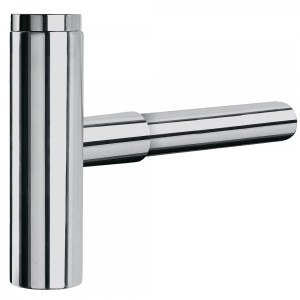 Siphon de lavabo apparent télescopique AVEC CACHE‑SIPHON  - TRES 16110342