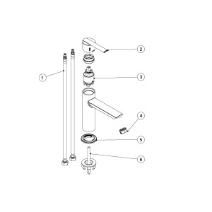 Mitigeur lavabo  - TRES 181203