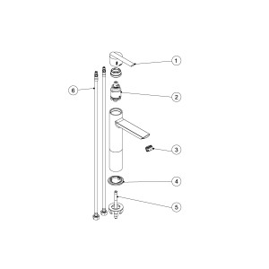Mitigeur lavabo avec rallonge - TRES 181217